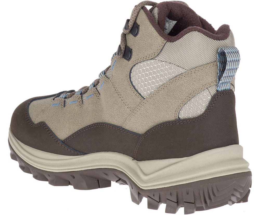 Merrell Støvler Dame - Thermo Chill Mid Waterproof - Grå - TED254983